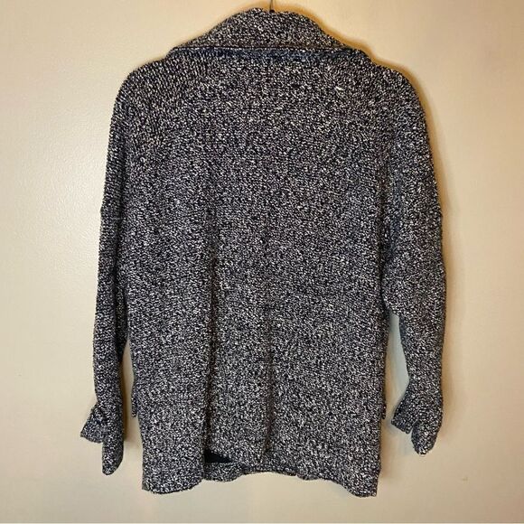 Free People black and white double breasted jacket size large. - Picture 3 of 8